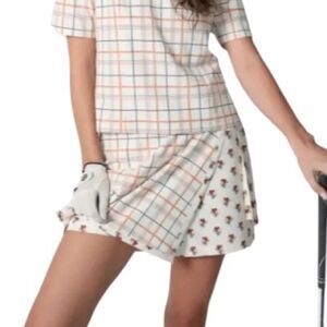 Byrdie Golf Social Lena Wrap Skort Small